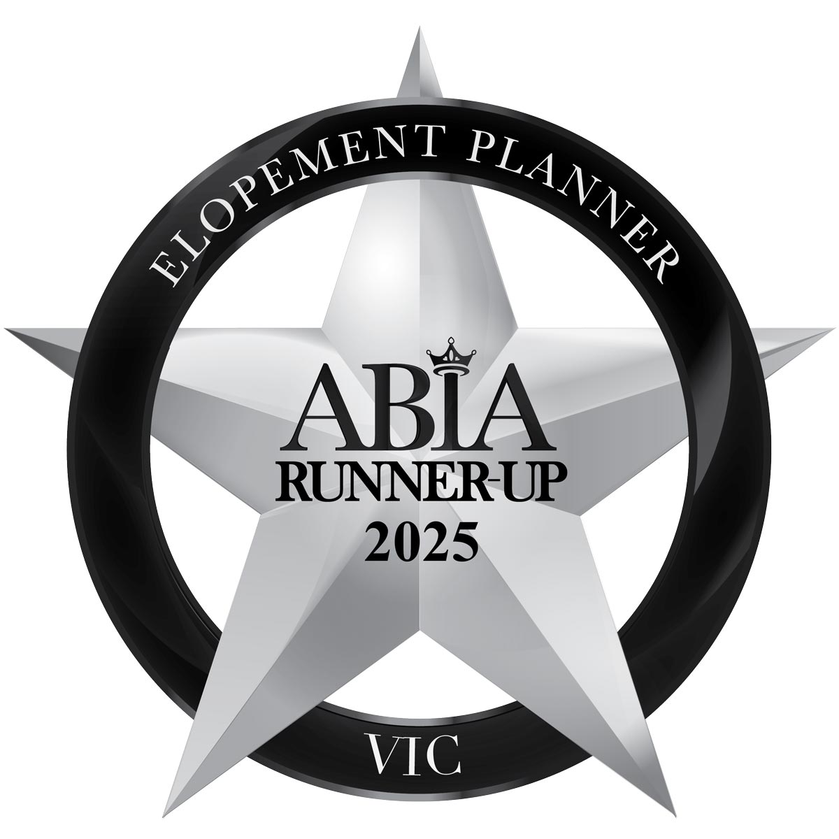 ABIA Elopement Planner – Runner-Up Award 2025